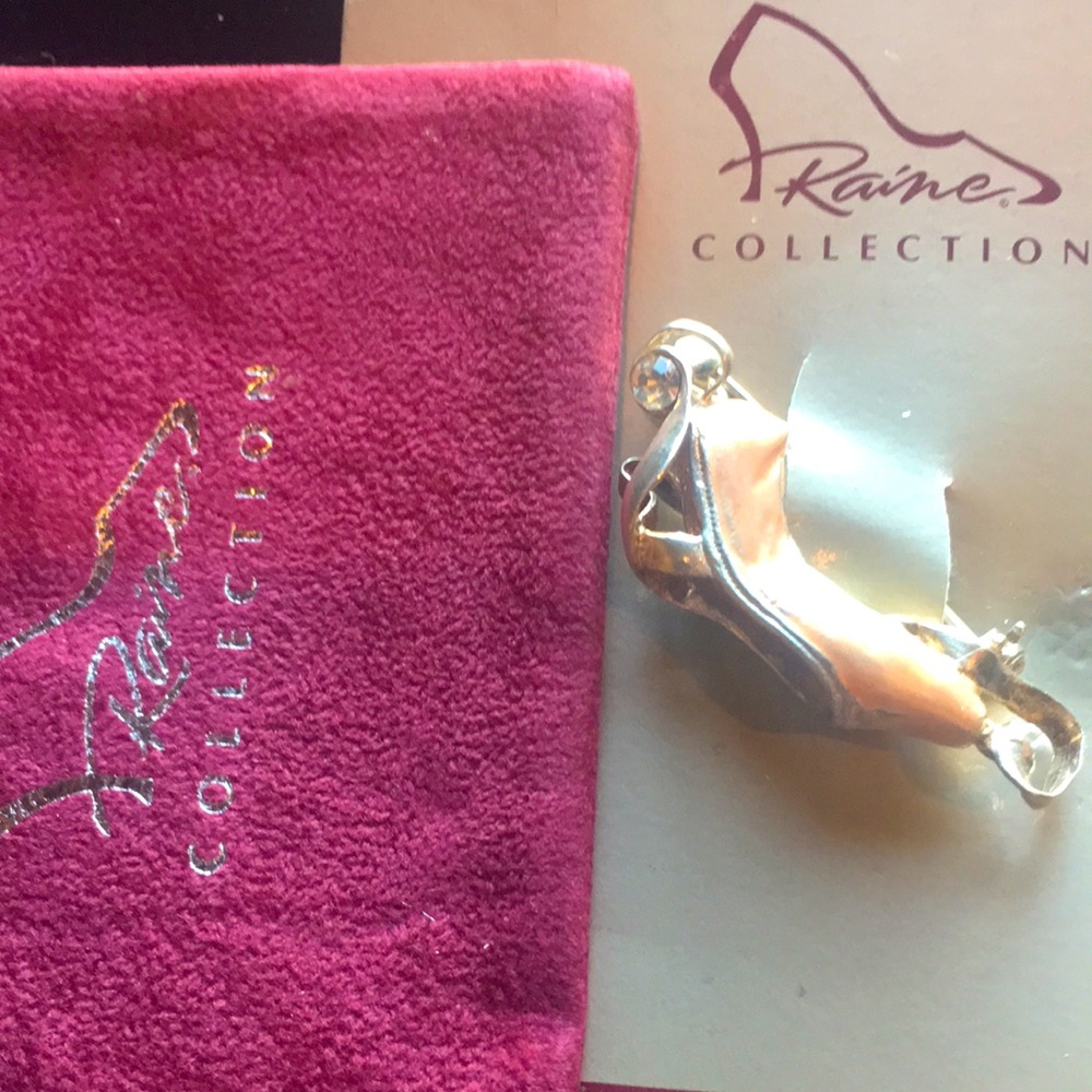 Raine Collection Sterling Silver 1999 En Pointe Ballet Brooch